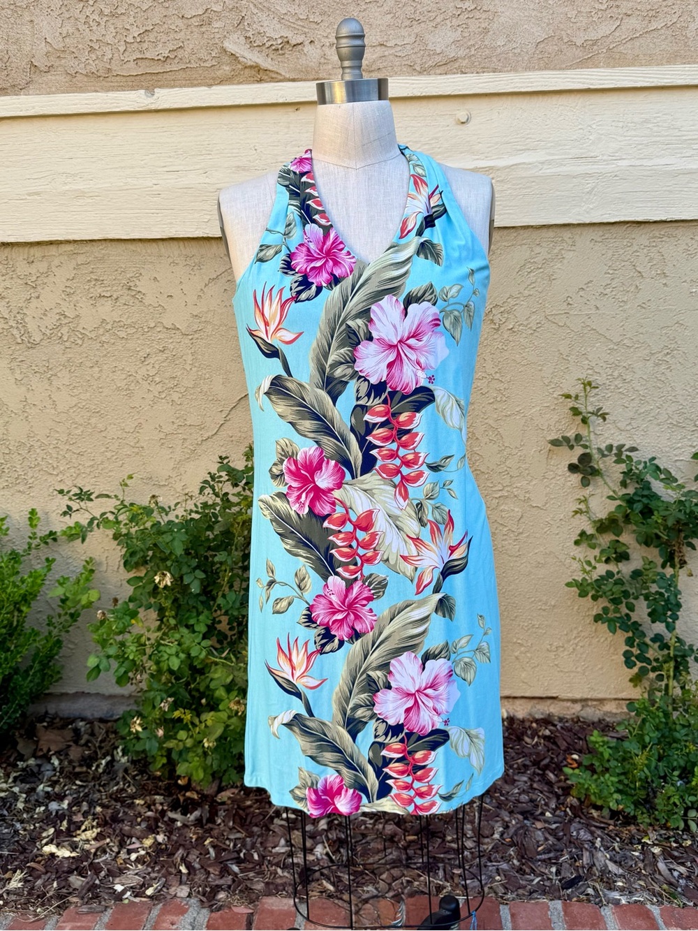 Tommy Bahama Kahuna Cascade Tambour Floral Stretch knit Dress